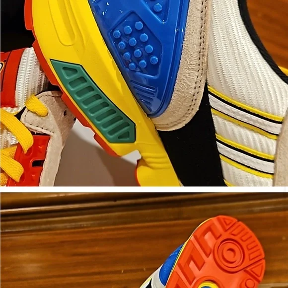 Adidas ZX 8000 LEGO Limited Edition Shoes Men's - Picture 4 of 5